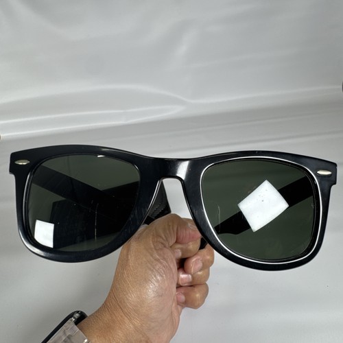 VINTAGE B&L RAY-BAN USA L2009 WNAS BLACK EBONY G15 WAYFARERS 5024 SUNGLASSES - Picture 8 of 10