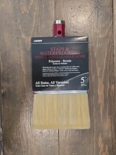 Linzer 5" Block Deck Polyester Blend Flat Paint Brush NEW