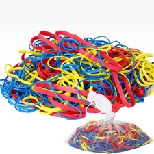 405 pcs assorted size rubber bands 0.68lbs Elastic colored rubber bands for o...