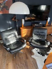 Danish Designer Lounger “KING” Chairs By Andre Vandenbeuck 1960/70’s. 
