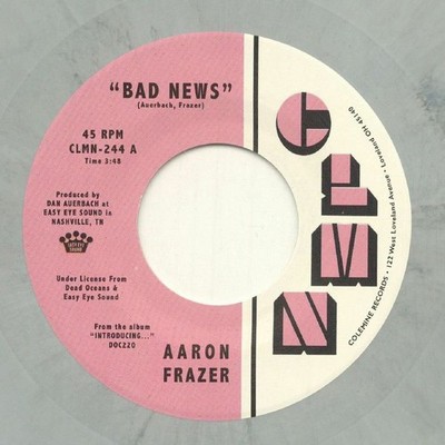 FRAZER, Aaron - Bad News - Vinyl (grey marbled vinyl 7'')