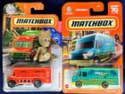 Lot of 2 - Matchbox - Chow Wagon & Chow Mobile - Food Truck