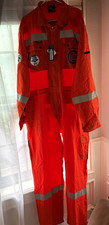 Scandia Gear FR High-Vis Industrial Workwear Safety Coverall Orange flame