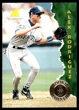 Alex Rodriguez 1995 Pinnacle #132 Seattle Mariners FREE SHIPPING AutographDen