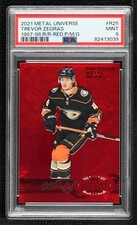 2021 Skybox Metal Universe 1997-98 Retro PMG Red 59/90 Trevor Zegras PSA 9 04f2