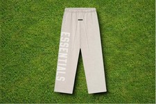 FEAR OF GOD Essentials Sweatpants Heather Stone 100 AUTHENTIC - Sizes XXS-XL