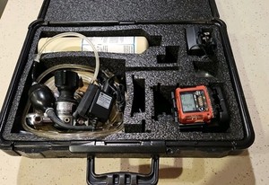 RKI GX-2009 Multi Gas Detector Confined Space Kit H2S CO LEL O2 w/ Case