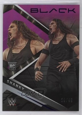 2022 Panini Chronicles WWE Black Purple 29/49 Shanky #219 Rookie RC 1f7d