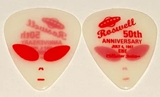 Vintage Guitar Pick-EBE Alien Guitar Pick-Roswell 50th Anniversary-Medium-Unused