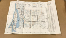 Vintage Map Of Antrim County, Michigan - Antrim County Road Commission