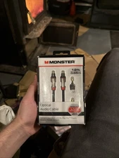 Monster 12-FT 3.65M OPTICAL AUDIO CABLE Connects Soundbars & Blu-Ray Players
