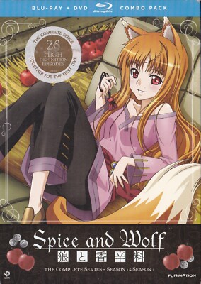 Spice Und Wolf: Die Komplette Serie Staffel 1 & 2 (BD/DVD, 2012, 8-Disc Set)