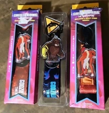GODZILLA X KONG Lot Of 3 The New Empire Keychain And Wrist Strap Bundle
