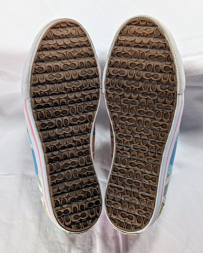 COACH "Dawnell" MULTI PASTELLO PATCHWORK SCARPE DONNA CASUAL COMFORT 6M - Foto 15 di 19