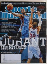 KEVIN DURANT 5/19/2014  SPORTS ILLUSTRATED Magazine CARLOS GOMEZ  