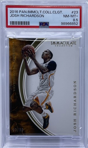 Josh Richardson - PSA 8.5 - 2016-17 Immaculate Coll. Collegiate /99 #23 - Pop 1
