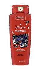 Old Spice Body Wash for Men, NightPanther, Long Lasting Lather, 16 FL OZ