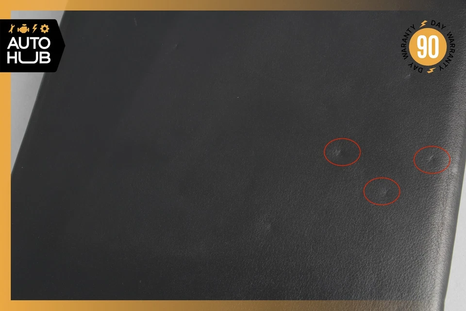 02-07 Mercedes W203 C32 C55 AMG Rear Center Console Armrest Arm Rest Black OEM - Image 3 of 4