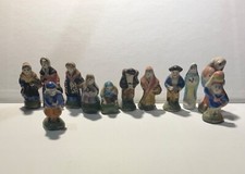 Fève de collection 12 personnage de Crèche
