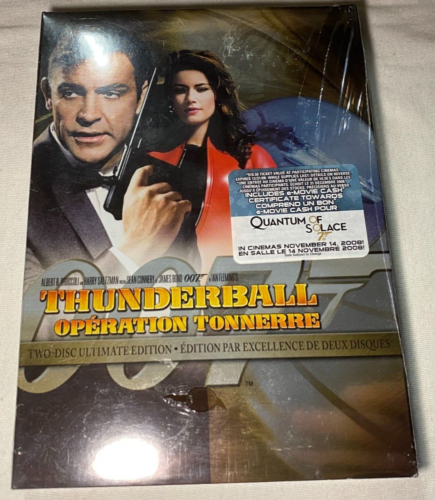 Thunderball DVD BRAND NEW SEALED 1965 Action 2008 Release Bilingual Widescreen - Picture 1 of 5
