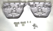 New 2 OEM Hayward RCX97201 Side Cover Tiger shark W/ Latch Handles & Arm Slide