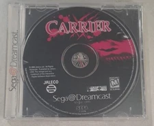 Carrier (Sega Dreamcast, 2000) Horror Game By JALECO missing Manual 