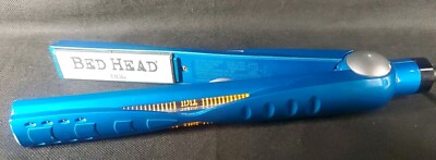 BED HEAD Flat Iron TIGI BH200 Tourmaline Nano Ceramic 1'' Flexible TESTED **