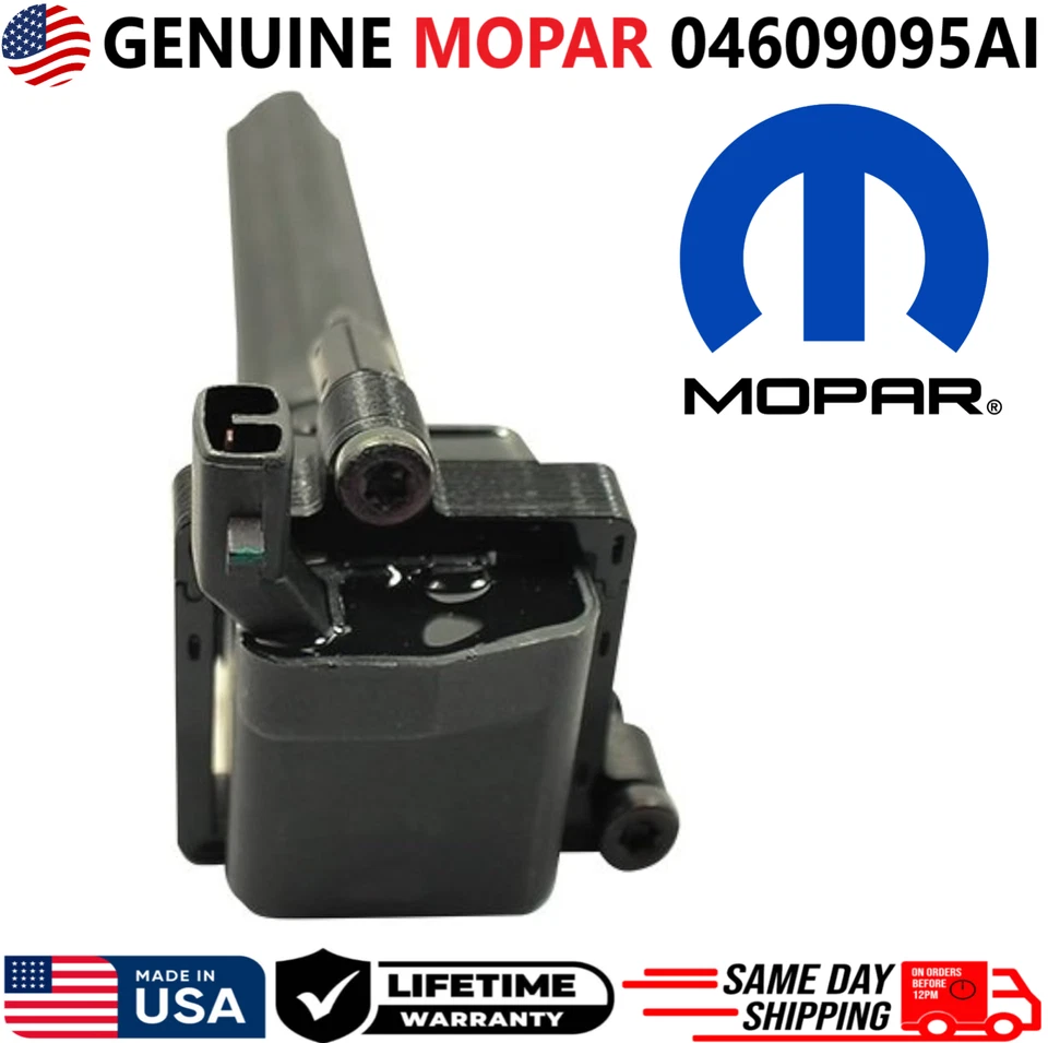 Bobinas de ignição MOPAR x6 genuínas para 1998-2005 Dodge Chrysler 2.7L V6, 04609095AI - Imagem 4 de 4