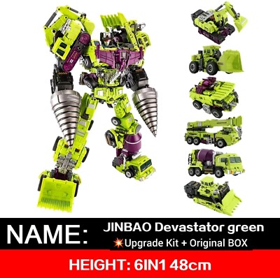 Original Box-Transformation Oversized Devastator Gravity Builder/UPGRADE KIT 1.0