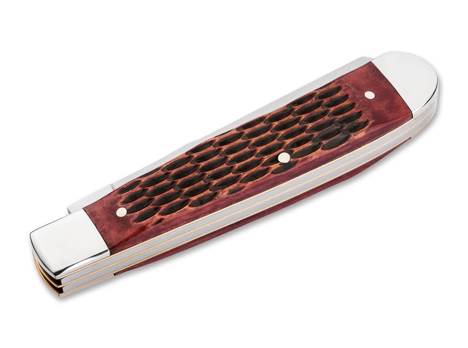 BOKER Treebrand 1095 Trapper 2 Blade Pocket Knife 3.25