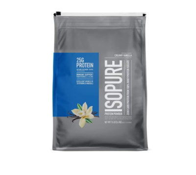 Nature's Best Isopure Zero Carb Protein Powder Creamy Vanilla -- 110 Servings