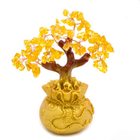 Mini Crystal Money Tree Wealth Luck Bring Wealth Luck Home Decor ...