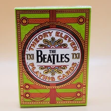 The Beatles Playing Cards - Theory 11 - Green Edition - New Sealed