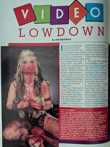 Hard Rock Magazine October 1986 Accept, Sabbath, Bonham, Quiet Riot, John Lydon - Picture 22 of 24