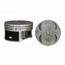 EngineTech Piston Set Pack of 6 Standard Size Standard Size  with Wrist Pins Dir