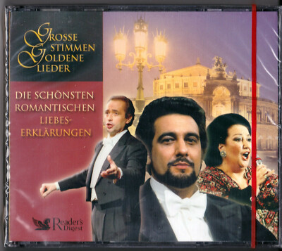 3 CD Box Die schönsten romantischen Liebeserklärungen - Readers`s Digest NEU OVP