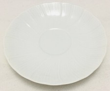 Bernardaud Limoges PALM piattino girevole bianco per tazza caffè 13 cm