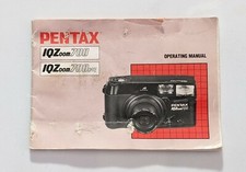 1989 Pentax Asahi IQZoom 700 Operating Manual User's Owner's Guide Instructions
