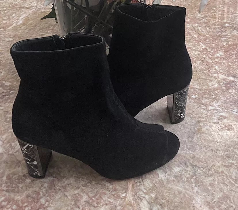 Tahari cheap suede booties