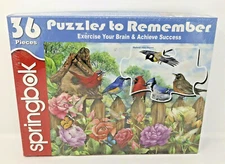 Springbok Puzzles To Remember Morning Serenade 36 XL Pieces Alzheimer Dementia 