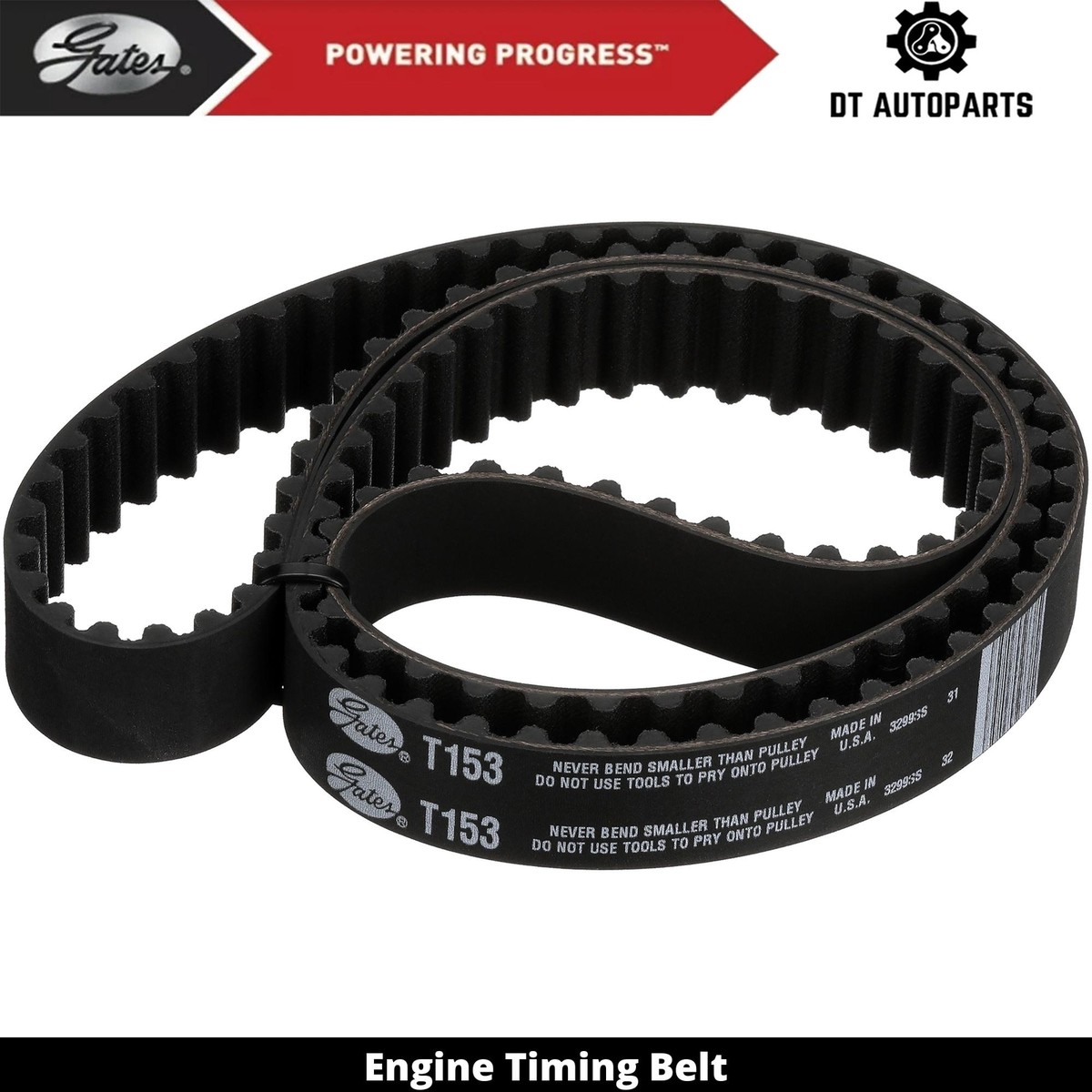 Timing Belt Gates T275 Perfect Fit For 1988-2000 Honda Goldwing