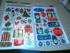 Sandra Magsamen CHRISTMAS Stickers CREATIVE IMAGINATIONS Epoxy puffy Scrapbook