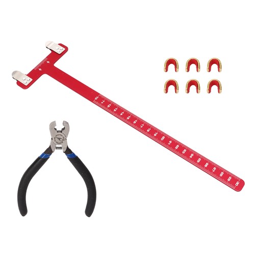 Red Bow String Nocking Points Pliers Set Archery Bow Turning Kit Easy To Use - Picture 7 of 12