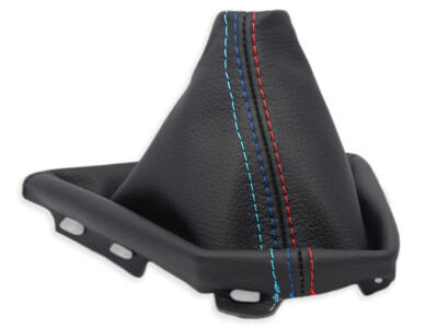 SCHALTMANSCHETTE FUR BMW F20 F21 2011-2019 SCHALTSACK LEDER NAHT /M/