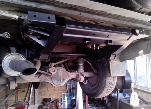 Discovery 2 rear chassis repair