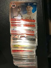Mickey Mantle home run HR history 2007 Topps CHROME updates card pick 1 #1-536
