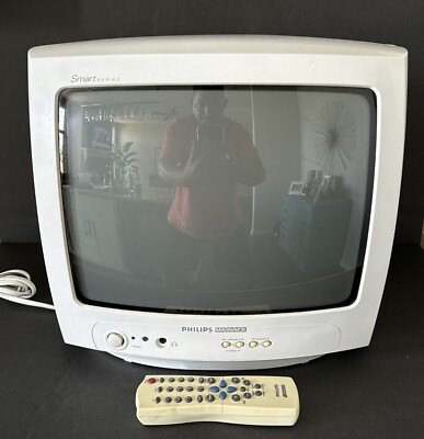 Philips Gaming TV Magnavox 13” CRTV PR1391 X121 Retro Tested Comes