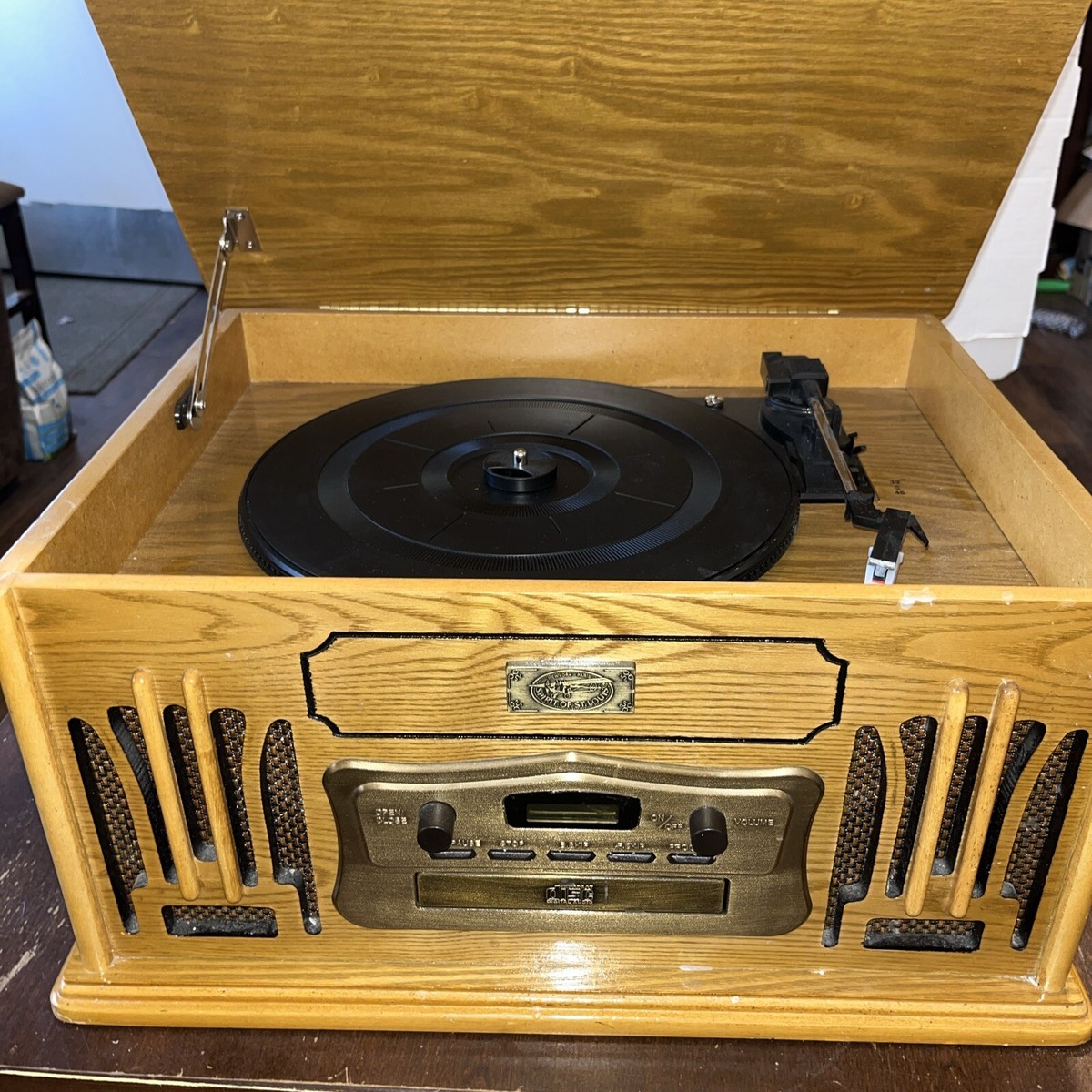 Spirit of St.Louis Deco All in 1 Record Turntable/CD/Cassette Read