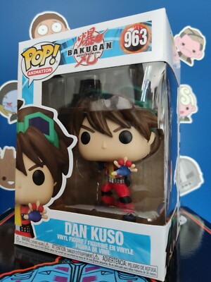 Bakugan POP! Animation Vinyl Figur Dan Kuso 9 cm Funko Figur #963 889698544542