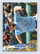 2020 Topps Gold Star #679 Glenn Sparkman Kansas City Royals